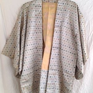 Vintage kimono hapi coat short, lined